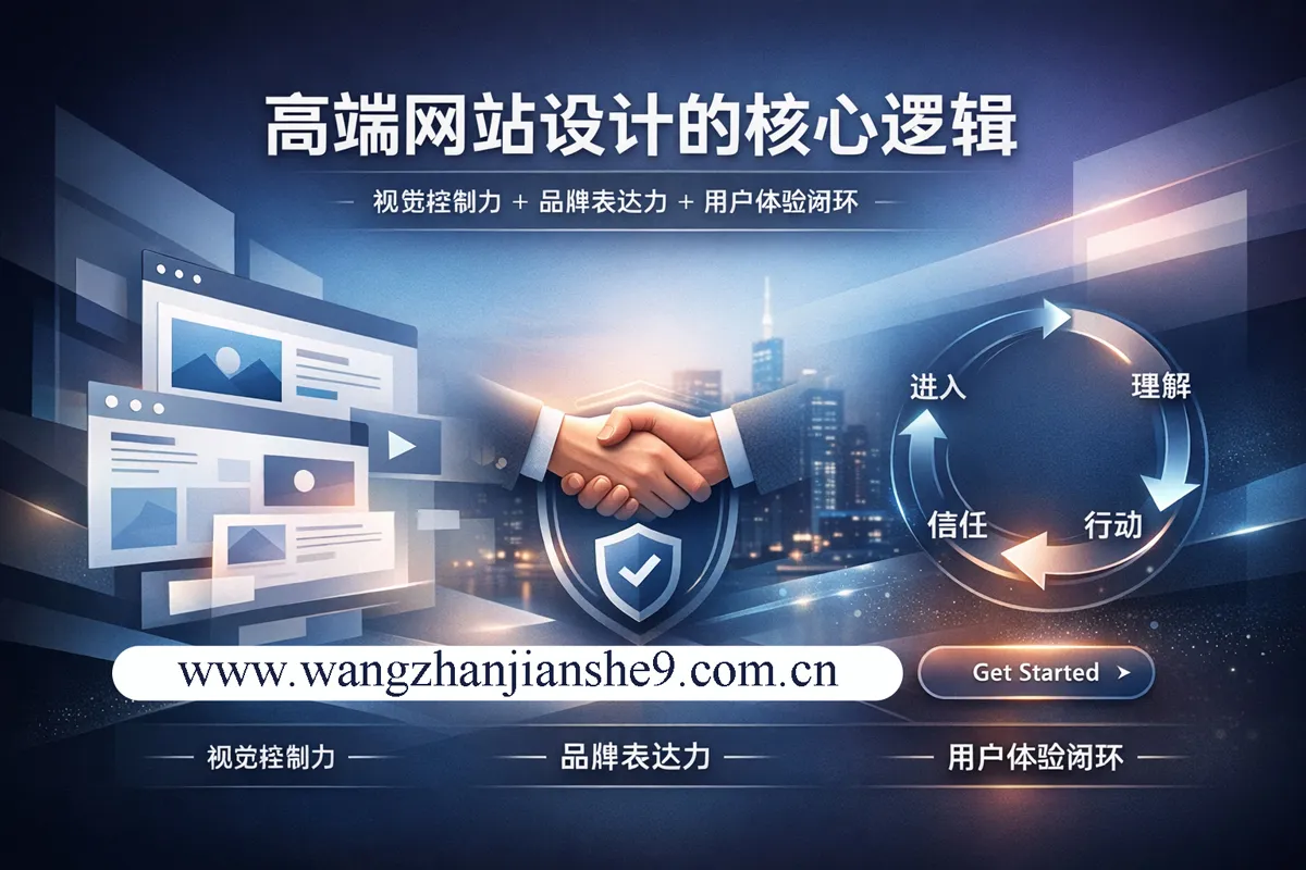高端网站设计的核心逻辑:从视觉高级感到用户体验闭环-高端网站建设 高端网站设计的核心逻辑:从视觉高级感到用户体验闭环-高端网站建设
