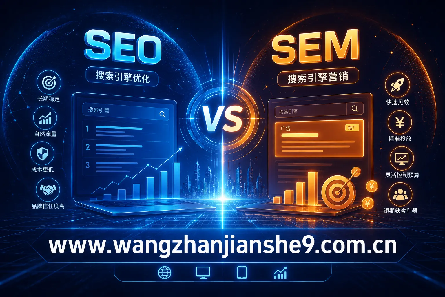 网站SEO和SEM到底哪个更值得投入 网站SEO和SEM到底哪个更值得投入