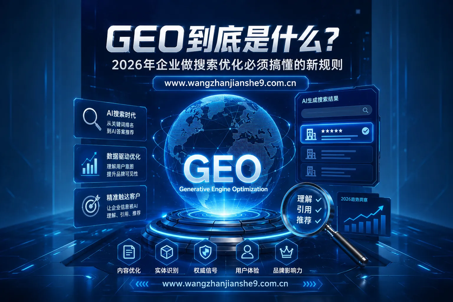 GEO到底是什么?千旭网络深度解析2026年企业做搜索优化必须搞懂的新规则 GEO到底是什么?千旭网络深度解析2026年企业做搜索优化必须搞懂的新规则