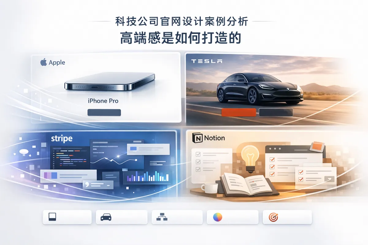 科技公司官网设计案例分析:高端感是如何打造的 科技公司官网设计案例分析:高端感是如何打造的